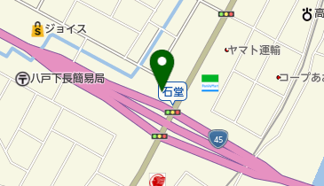 川本ポンプ八戸営業所の地図画像