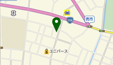 カットハウスパレットの地図画像