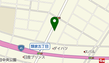 ヘアースタイリストサロンレオン諏訪店の地図画像