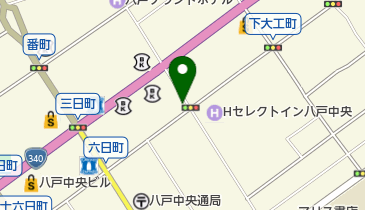 ヘアスタジオ・フィートの地図画像