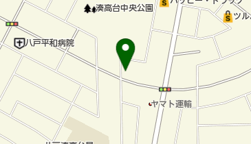 ベア理容室の地図画像