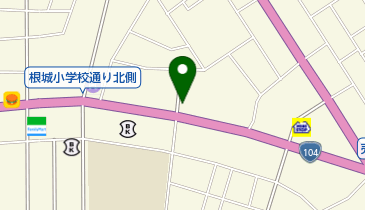 かん東の地図画像