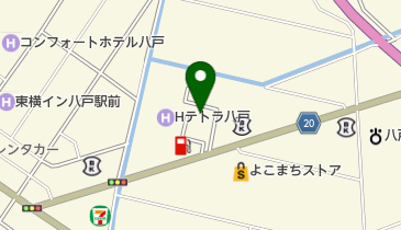 青森県 三八地域県民局 地域農林水産部 農村整備担当の地図画像