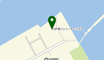 青森県フェリー埠頭公社(公益財団法人)八戸支社の地図画像