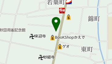 クリーニングコメットの地図画像