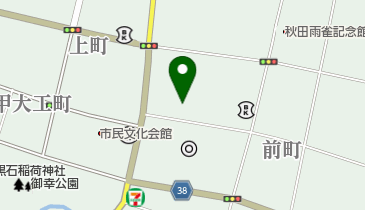 黒石ロータリークラブの地図画像