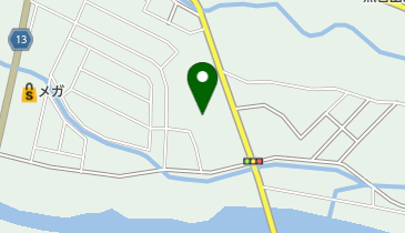 赤旗黒石出張所の地図画像