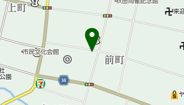 上原呉服店の地図画像