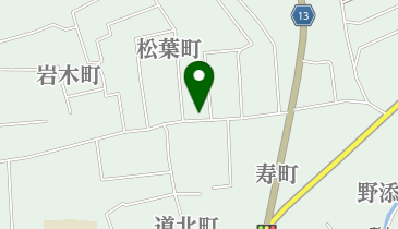 直井酒店の地図画像