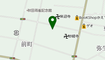 感随寺の地図画像