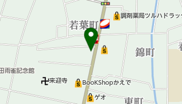 カネ長精肉店の地図画像