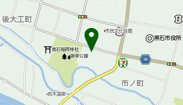 小黒整骨院の地図画像