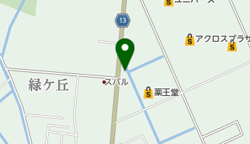 黒石つり具の地図画像