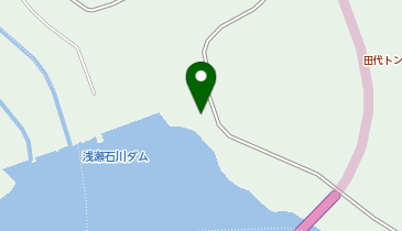 浅瀬石川ダム資料館の地図画像