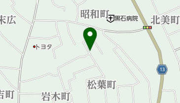 初都美容院の地図画像