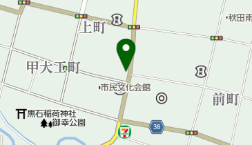 のりたや市の町店の地図画像