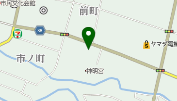 高谷商店の地図画像