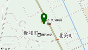 クローバー調剤薬局北美店の地図画像
