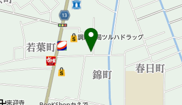 サカタ理容の地図画像