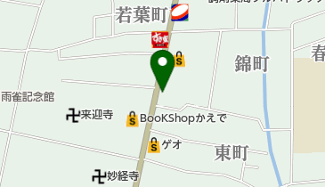 理容アイザワの地図画像