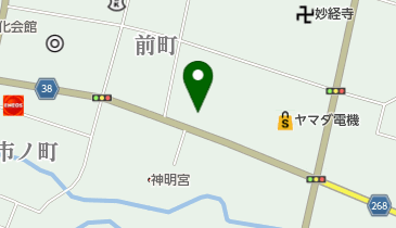 水上仕出し店の地図画像