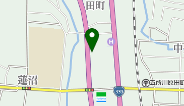 尾崎印判店の地図画像