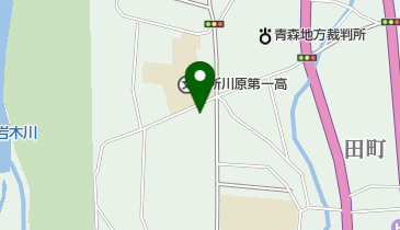 五所川原第一高等学校 舘田学園会館の地図画像