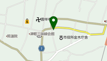 金木商工会の地図画像