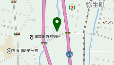 北五小売酒販組合の地図画像