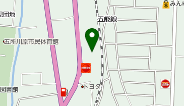 五所川原いすゞ自動車株式会社の地図画像