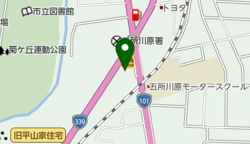 太洋自動車商会の地図画像