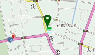 静屋境商店の地図画像