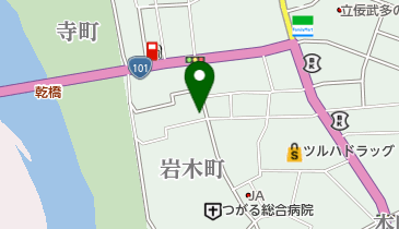 番場商店の地図画像