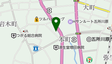 三上ふとん店の地図画像