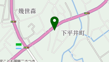 田仲接骨鍼灸院の地図画像