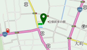 瓜田鮮魚店の地図画像