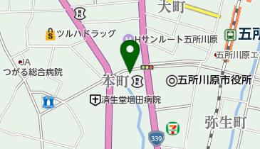 彩美容室の地図画像