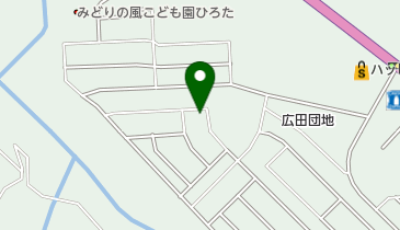 コガワ美容院の地図画像