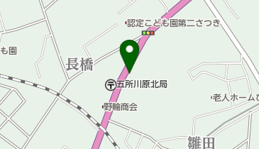 よねづか美容室の地図画像