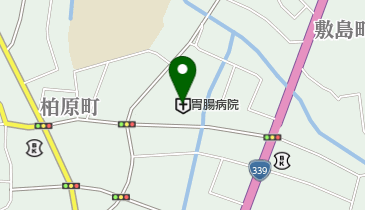 白生会胃腸病院の地図画像