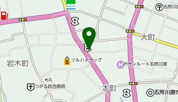 五所川原めがねセンターの地図画像