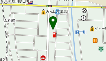 弐萬圓堂五所川原店の地図画像
