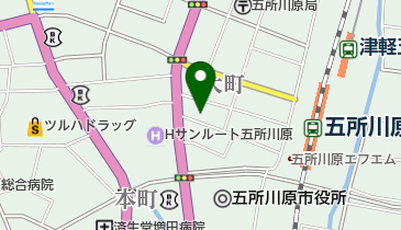 古川理容院の地図画像