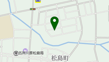 白川理容院の地図画像