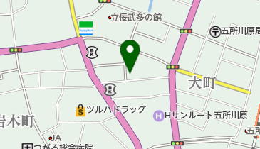 ツルガ理容室の地図画像