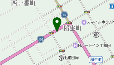 赤帽トマト運送の地図画像