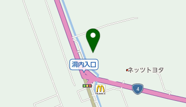 自動車ガラス販売十和田の地図画像