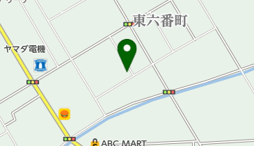 山端ガラス店の地図画像