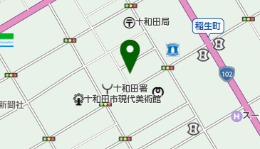 社団法人上十三法人会の地図画像