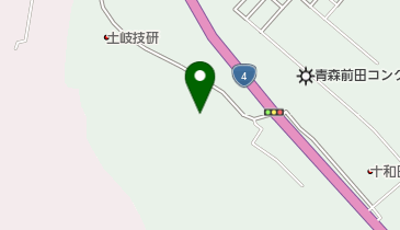 青森県森林組合 十和田木材流通センターの地図画像